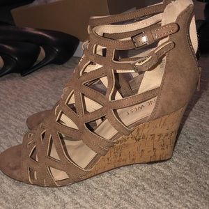 Nine West Shoes - Nine West Nude Wedge Nine West Shoes - Nine West Nude Wedge